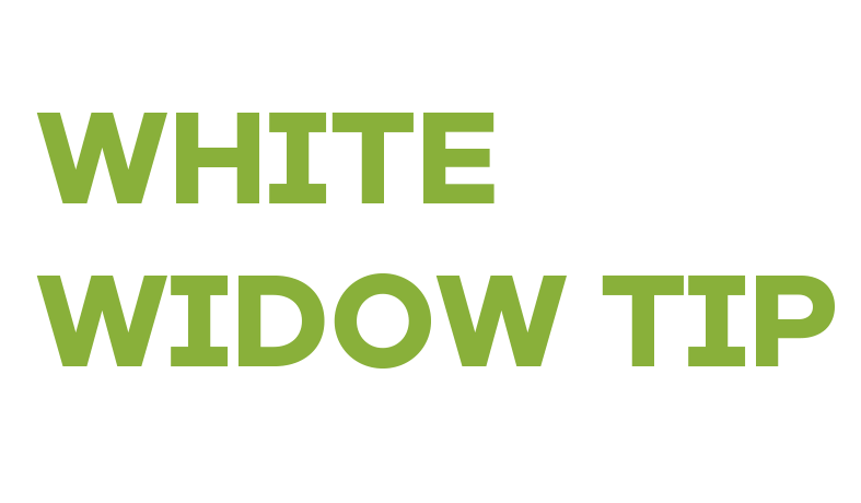 White Widow Description
